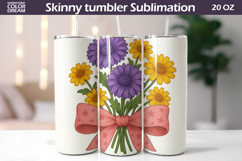 Wildflowers r Lunch Bag | Floral Tumbler Wrap Product Image 2