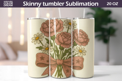 Wildflowers r Lunch Bag | Floral Tumbler Wrap Product Image 2