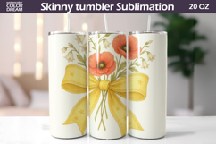 Wildflowers r Lunch Bag | Floral Tumbler Wrap Product Image 2