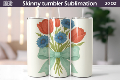 Wildflowers r Lunch Bag | Floral Tumbler Wrap Product Image 2