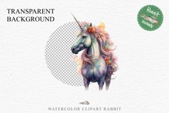 Floral Unicorn Magic Rainbow Fantasy Fairy tales Clipart PNG Transparent Print for invitation t-shirt designs sublimation designs tumbler kids printable digital watercolor Floral Unicorn png, flowers, magic fantasy clipart, fairytales rainbow colorful bab
