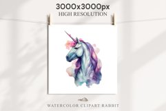 Floral Unicorn Magic Rainbow Fantasy Fairy tales Clipart PNG Transparent Print for invitation t-shirt designs sublimation designs tumbler kids printable digital watercolor Floral Unicorn png, flowers, magic fantasy clipart, fairytales rainbow colorful bab