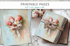 flower heart valentine printable pages Product Image 5