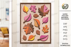 Floral Wall Decors Bundle Laser Cut. Wall Decor SVG Product Image 10