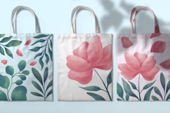 Botanical Floral watercolor clipart Product Image 3