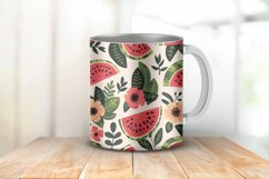 Floral Watermelon Digital Paper Bundle Product Image 4