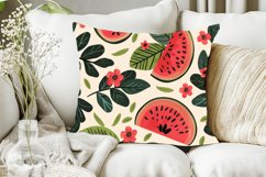 Floral Watermelon Digital Paper Bundle Product Image 5