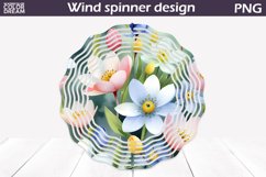 Flowers Wind Spinner | Wildflowers Wind Spinner Product Image 1