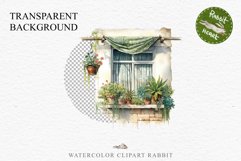 Floral Window Flowers Clipart PNG Scrapbooking Nursery Art Watercolor Transparent wedding invitation shirt designs sublimation printable bloom architecture watercolor floral dried hanging herbs flowers clipart, sublimation nursery, wedding invitation