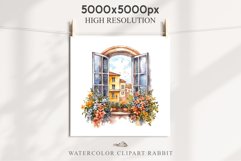Floral Window Flowers Clipart PNG Scrapbooking Nursery Art Watercolor Transparent wedding invitation shirt designs sublimation printable bloom architecture  watercolor floral dried hanging herbs flowers clipart, sublimation nursery, wedding invitation