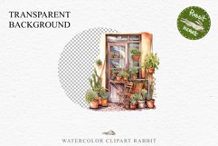 Floral Window Flowers Clipart PNG Scrapbooking Nursery Art Watercolor Transparent wedding invitation shirt designs sublimation printable bloom architecture watercolor floral dried hanging herbs flowers clipart, sublimation nursery, wedding invitation