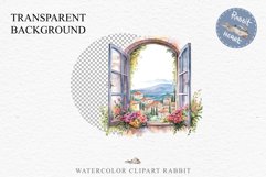 Floral Window Flowers Clipart PNG Scrapbooking Nursery Art Watercolor Transparent wedding invitation shirt designs sublimation printable bloom architecture  watercolor floral dried hanging herbs flowers clipart, sublimation nursery, wedding invitation