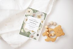 White Flowers Watercolor Collection, Roses Floral Clipart Product Image 4