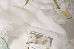 White Flowers Watercolor Collection, Roses Floral Clipart Product Image 9