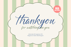 Floral Wish - Modern Handwritten Font Product Image 20