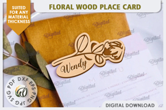 Wedding Place Cards Laser Cut Bundle. Name Cards SVG Product Image 12