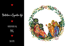 christening, vintage, religious, icon, communion, faith, sacrament, saviour, epiphany, christian, evangelical, orthodox, greek, art, saint, holy, king, baptism, confirmation, floral, religion, wreath, illustration, god, blessing, byzantine