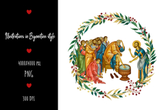 christening, vintage, religious, icon, communion, faith, sacrament, saviour, epiphany, christian, evangelical, orthodox, greek, art, saint, holy, king, baptism, confirmation, floral, religion, wreath, illustration, god, blessing, byzantine