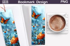3D Flowers Bookmark | Floral Bookmark Product Image 1