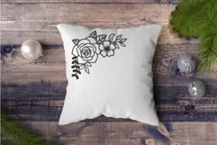 Elegant Floral Corner Design SVG Printable PNG DXF CDR PDF Product Image 6