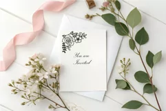 Elegant Floral Corner Design SVG Printable PNG DXF CDR PDF Product Image 7