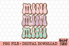Floral Retro Spring Mini PNG Sublimation Design Product Image 2