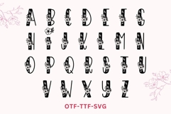 Floria - Floral Decorative Font Product Image 6