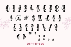 Floria - Floral Decorative Font Product Image 7