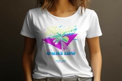 Florida Surfing Cocoa Beach Florida DTF DTG PNG Product Image 2