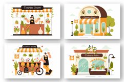 13 Professional Florist Working Illustration Product Image 4