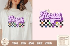 Florist Png svg, Florist flower svg, Flower svg, Shirt Product Image 2