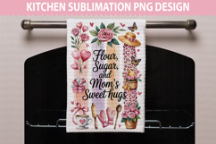 Mother&#039;s Day Kitchen Towel - Mother&#039;s Day Sublimation PNG Product Image 4