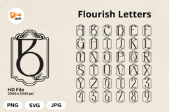Flourish Letters Product Image 1