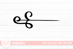Flourishes SVG Cut File Product Image 1