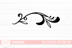 Flourishes SVG Cut File Product Image 1