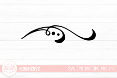 Flourishes SVG Cut File Product Image 1