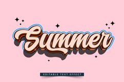 Editable Text Effect for Illustrator. Vector Graphic styles Product Image 1