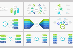 Animated Organizational and Flowcharts PowerPoint Template Product Image 4