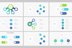 Animated Organizational and Flowcharts PowerPoint Template Product Image 6