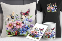 Wildflowers png clipart sublimation| Provence |flora png Product Image 2