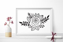 Flower SVG, Floral bouquet svg, flower bundle svg. Product Image 7