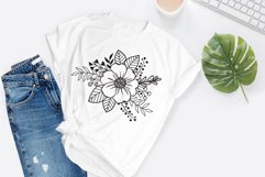 Flower SVG, Floral bouquet svg, flower bundle svg. Product Image 8