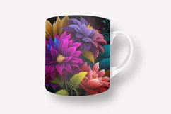 Watercolor Mug Wrap,Flower Mug Wrap,Flower Sublimation,Wildflower Wrap,Mug Press Design PNG,Colorful Flowers PNG,Colored Flowers Wrap,Mug Design PNG,Sublimation PNG,Flowered Mug Wrap,