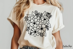 Flower Bouquet Svg, Flower Svg, Flower Succulent Plant Svg Product Image 4