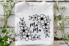 Flower SVG Floral SVG Flower Corner SVG Flower Wedding SVG Product Image 5