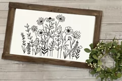 Wildflower Blooming Svg, Flower Svg, Flower Clipart. Product Image 6