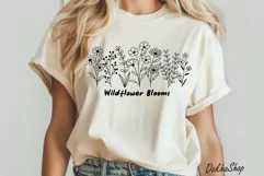 Flower Svg, Flower Meadow Svg, Wildflower Svg, flowers Svg. Product Image 7