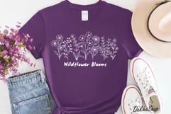 Flower Svg, Flower Meadow Svg, Wildflower Svg, flowers Svg. Product Image 5