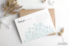 Flower Svg, Flower Meadow Svg, Wildflower Svg, flowers Svg. Product Image 7
