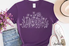 Flower Svg, Flower Meadow Svg, Wildflower Svg, flowers Svg. Product Image 6